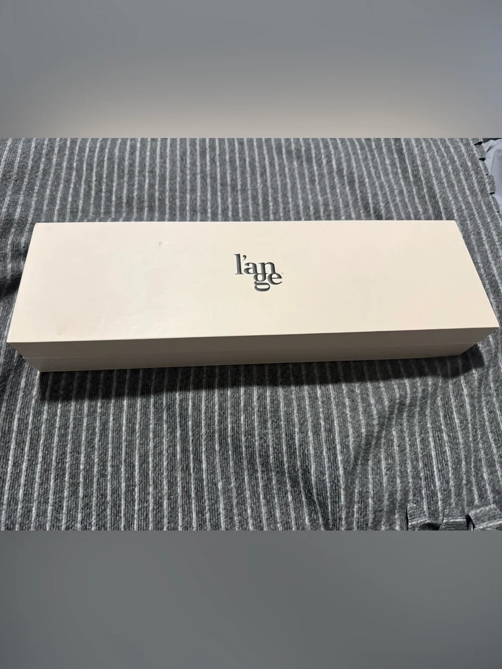 Lange Metallic Rose Gold and Blush Curling Wand